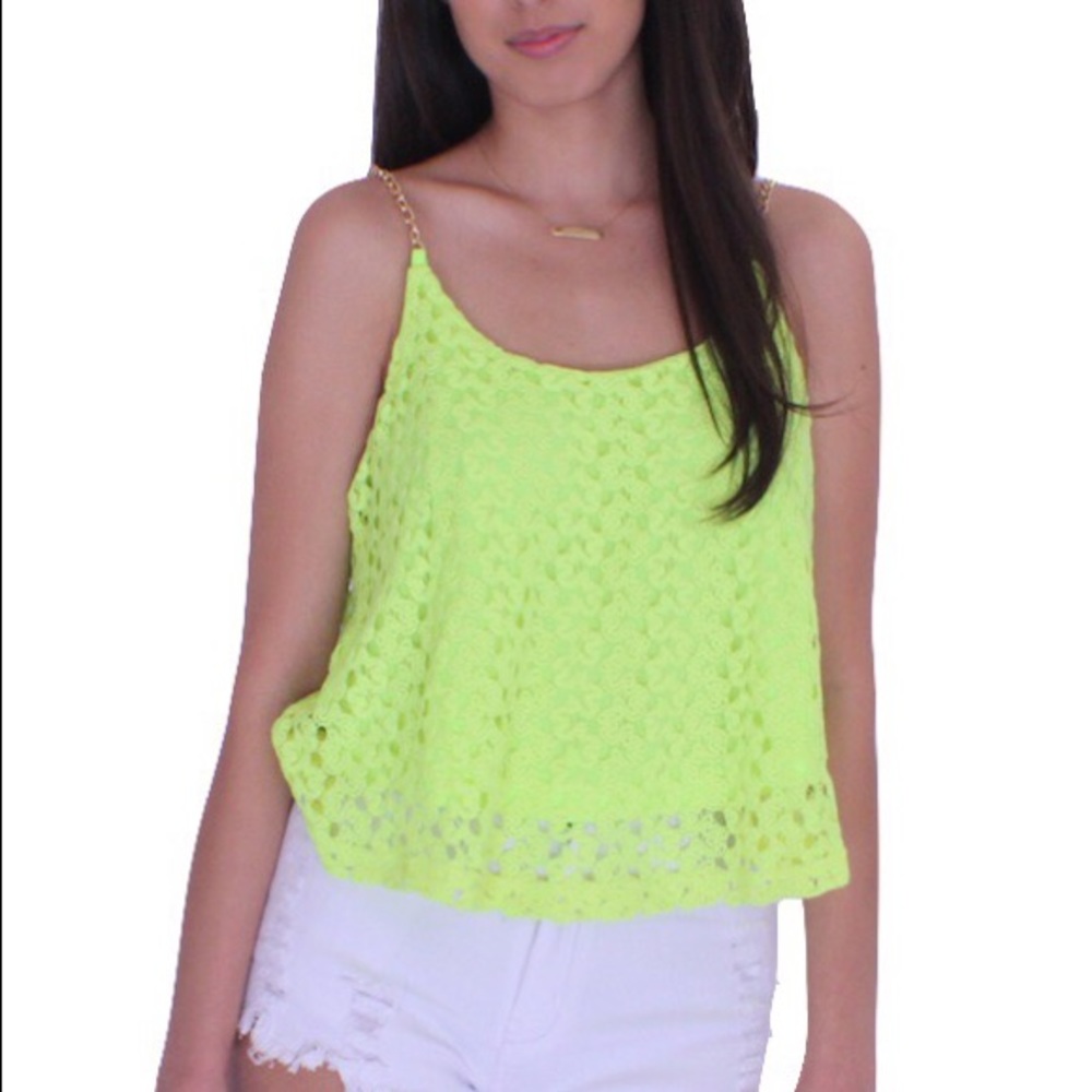 NEW Double Layered Neon Tank Top